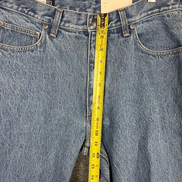 NWT Lands' End Denim Jeans Traditional Fit Light Wash‎ Men's Size 32 - Picture 6 of 10